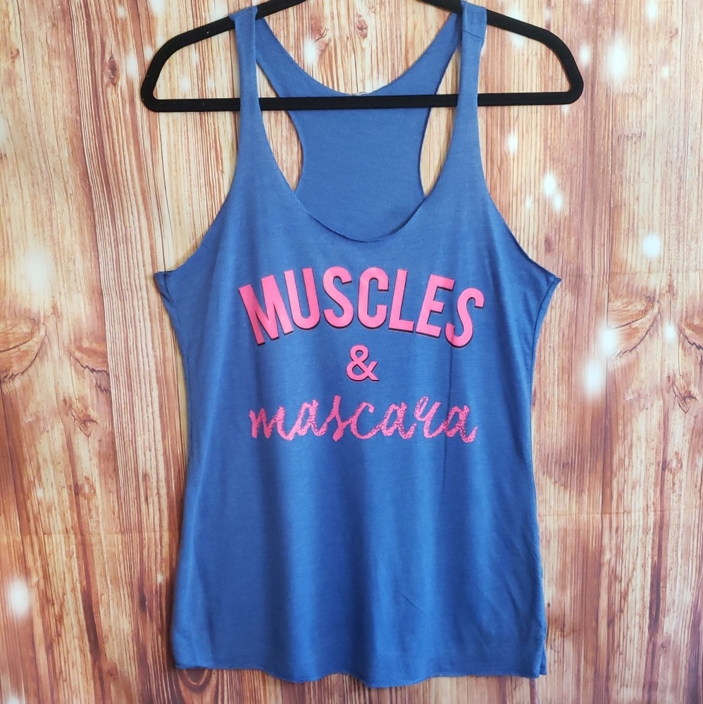 🌵4/$20🌵 Muscles and Mascara tank top